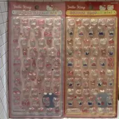 最安値ボンボンドロップシール サンリオ　ミニ mini ハローキティ 2種セット