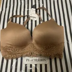 PEACH JOHN ブラウン レースブラジャー 65