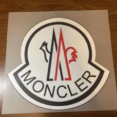 MONCLER ロゴ アイロンプリントシート 約24cm