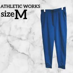 ATHLETIC WORKS【M】スウェットパンツ 青 海外古着