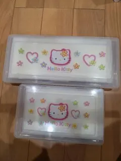 ハローキティキャビネットケース ２個セット　2002 ハローキティキャビネットケース 2個セット 2002 - メルカリ