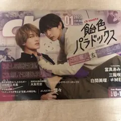 ch FILES 2023年1月号 飴色パラドックス 木村慧人 山中柔太朗