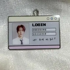 ENHYPEN DICON ヒスン キーホルダー ID