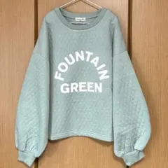 キルティング スウェット