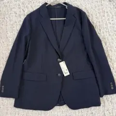 UNIQLO 感動ジャケット ネイビー レディース XXLのサムネイル