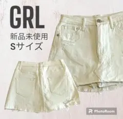 【本日限定価格】GRL 新品未使用 Sサイズ インパン付き美脚ミニスカート