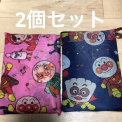 新品　アンパンマン　エコバッグ　2種セット ショッピング キャラクター