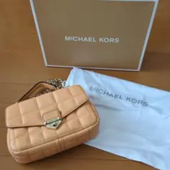 【箱付き】MICHAEL KORS オレンジ ショルダーバッグ