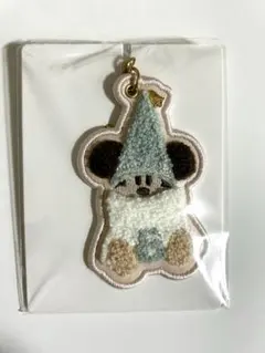 ディズニー　クリスマス　2025 リルリンリン　キーチェーン　水色