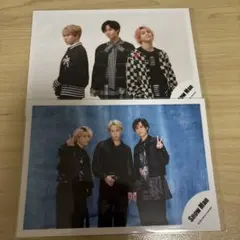 Snow Man 公式写真　佐久間大介　宮舘涼太　阿部亮平