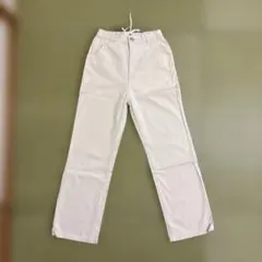 【美品】 repipi armarioバックレースアップパンツ160オフホワイト