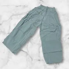 女の子 キッズ 130 ズボン グリーン 春夏 キッズ服 ボトムス ロングパンツ