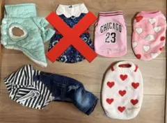子犬用服　5着まとめ売り