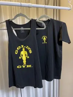 GOLD'S GYM×しまむら　タンクトップとTシャツセット