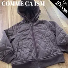 COMME CA ISM キッズ 中綿ダイヤキルトフードジャケット