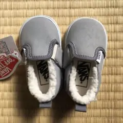 【新品未使用】vans バンズ　キッズ　ボアスリッポン