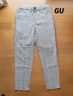 GU イージーアンクルパンツ(チェック)