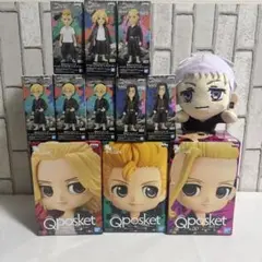 東京リベンジャーズ Qposket WCF フィギュア セット➕ぬいぐるみ
