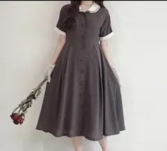 フィント　アンアナザーアンジェラス　セーラー襟付きワンピース