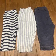 まとめ売り　UNIQLOレギンス　7分丈　3枚組