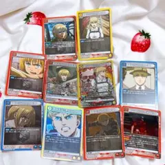 進撃の巨人　ユニアリ　アルミン　vol.1 vol.2 SR