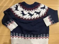SIMPLE FREE ノルディック柄セーター 恐竜110cm 赤ちゃん本舗