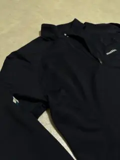 モンベルクール ロングスリーブジップシャツMontbell navy shirt