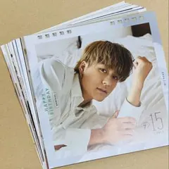 森本慎太郎SixTONESカレンダー28枚(ソロ11混合集合17枚)【匿名配送】
