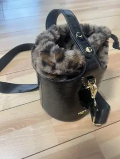 SAMANTHA VEGA バケツバッグ ブラック