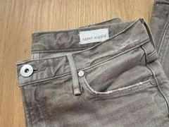 Sale upper heights グレー ダメージデニム