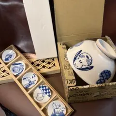 PEANUTS/山加商店　スヌーピー木箱入箸置揃　うすかる丼　2点セット