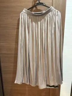 NATURAL BEAUTY プリーツスカート S