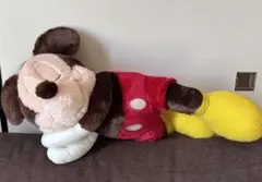 ミッキーマウス　赤いほっぺギガジャンボおやすみぬいぐるみ ミッキーマウス/赤いほっぺメガジャンボふわろんおやすみ