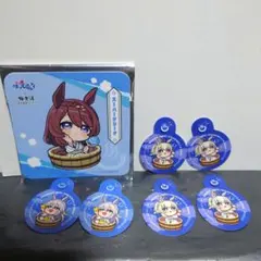 ウマ娘　シンデレラグレイ　極楽湯 スーパークリーク コースター タグおまけ付き