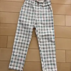 100 ブランシェス　チェック　パンツ