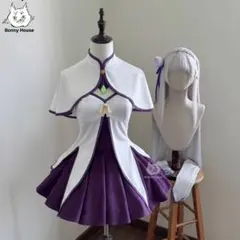 ぽ*め様 リゼロ ベアトリス コスプレ 衣装 ウィッグ 靴 セット - メルカリ