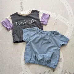 BIRTHDAY 半袖Tシャツ 2枚セット 80cmのサムネイル