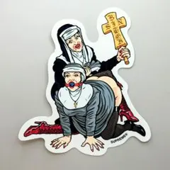 SUPREME NUNS STICKER