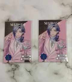 にじさんじ　ミラン・ケストレル　８周年 ランダムメタルカード