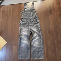 vintage Lee ブラックデニム オーバーオール 古着 サロペット