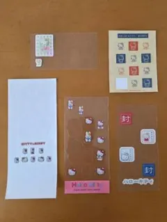 レア☆ハローキティ シール サンリオ 文房具 キティ レトロ