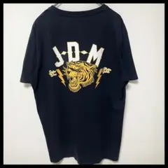 最高デザイン！】アニマル柄 adidas Tシャツ 希少ロゴ タイガー 古着 
