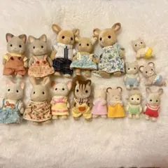 シルバニアファミリー 人形16体セット