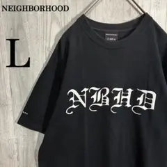 極希少XXL】ネイバーフッド オールドイングリッシュ ロゴ Tシャツ 黒 