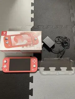 Nintendo Switch Lite コーラル 箱あり 充電器 ケース付き - メルカリ