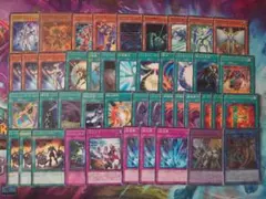 E・HEROネオス　デッキ　パーツ　セット　沼地の魔神王　コスモネオス等