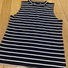 INGNI ストライプ ノースリーブ トップス