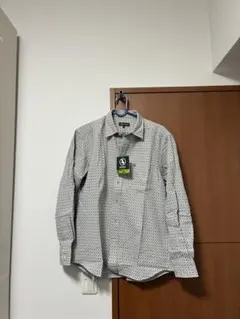 AIGLE 幾何学模様 長袖シャツ S