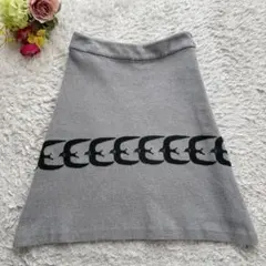 ミナペルホネン フレアスカート go! 台形スカート ツバメ コットン 38 ミナペルホネン フレアスカート go! 台形スカート ツバメ