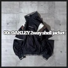00s OAKLEY 2way shell jacket tech y2k